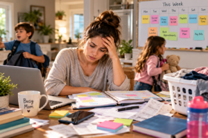 The Mental Load of Motherhood- How Moms Can Stop Carrying Everything Alone 1